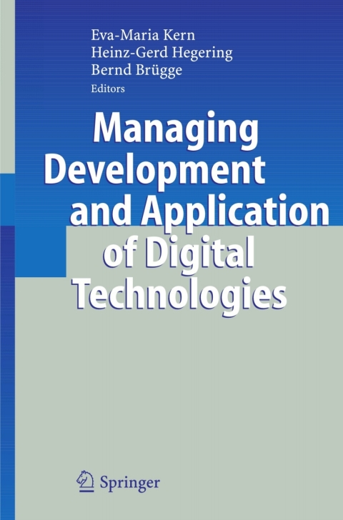 Cover image for book Managing Development and Application of Digital Technologies