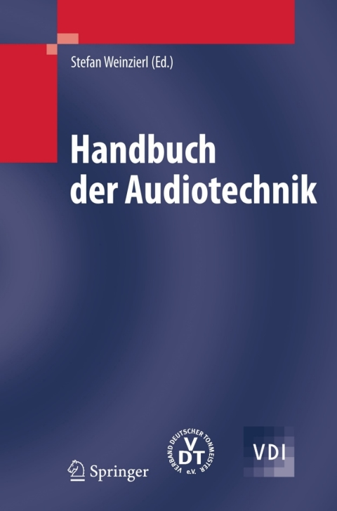 Cover image for book Handbuch der Audiotechnik