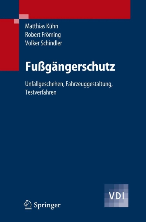 Cover image for book Fußgängerschutz