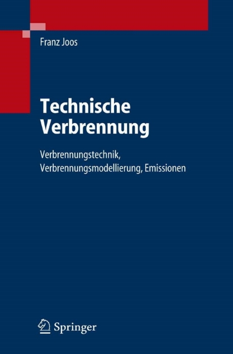 Cover image for book Technische Verbrennung