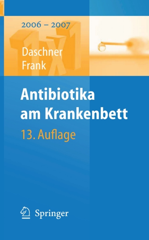 Cover image for book Antibiotika am Krankenbett