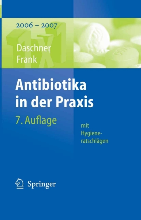 Cover image for book Antibiotika in der Praxis mit Hygieneratschlägen
