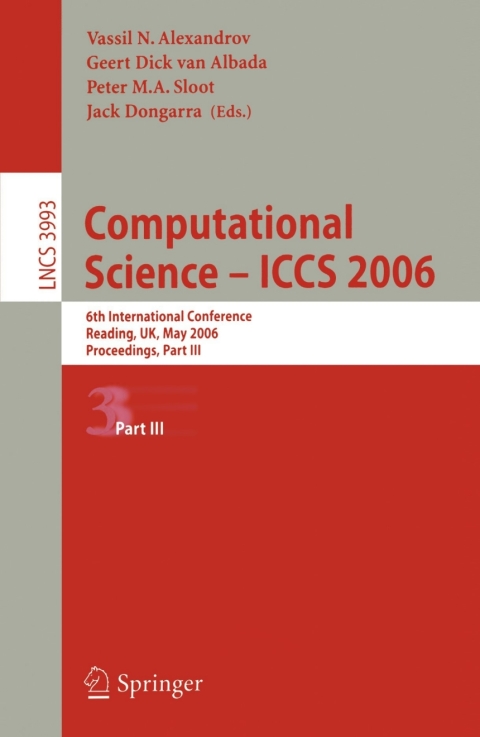 Cover image for book Computational Science - ICCS 2006