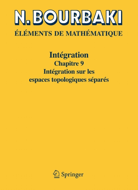 Cover image for book Intégration