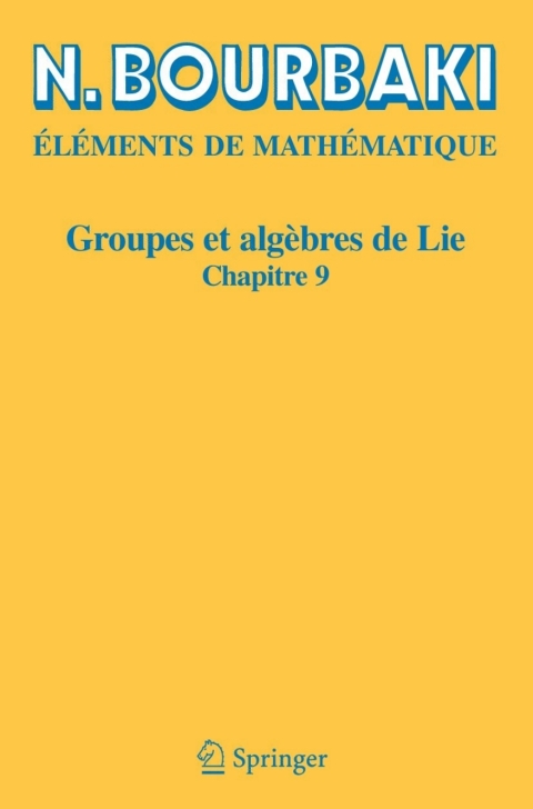 Cover image for book Groupes et algèbres de Lie