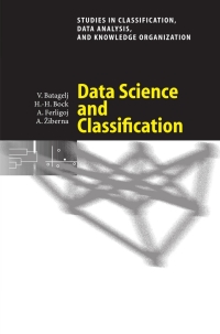Cover image: Data Science and Classification 1st edition 9783540344155