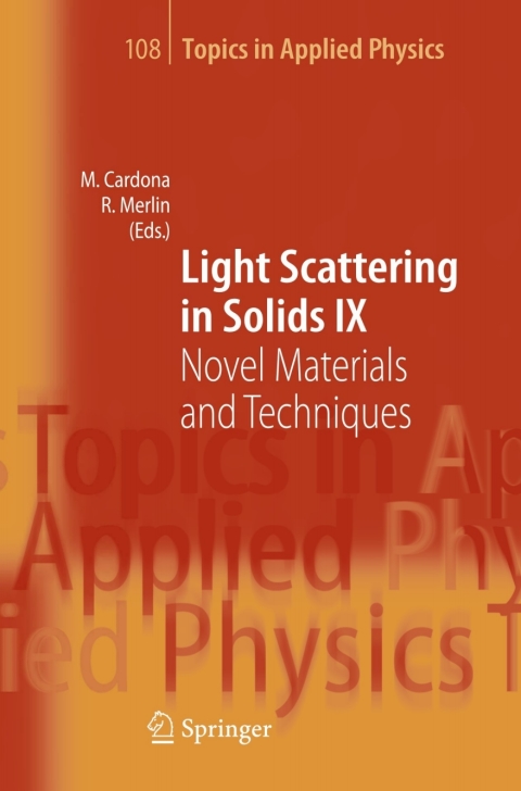 Cover image for book Light Scattering in Solids IX