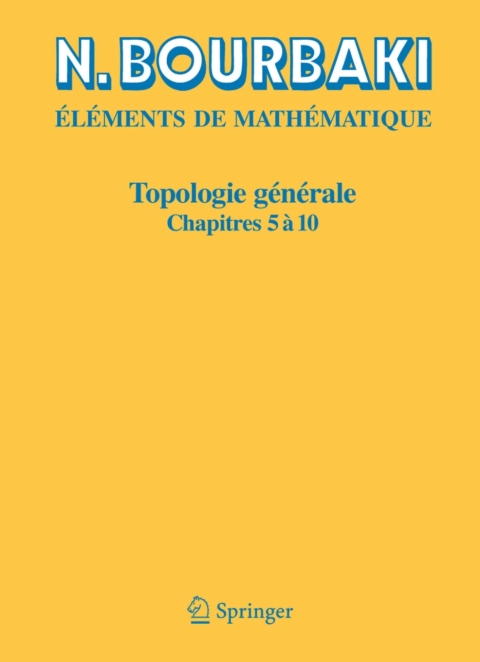 Cover image for book Topologie générale