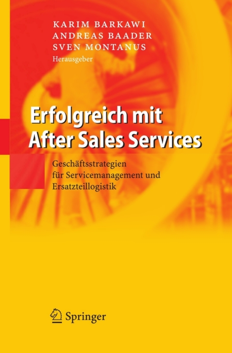 Cover image for book Erfolgreich mit After Sales Services