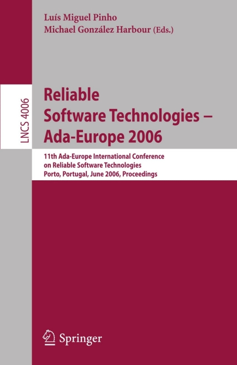 Cover image for book Reliable Software Technologies -- Ada-Europe 2006