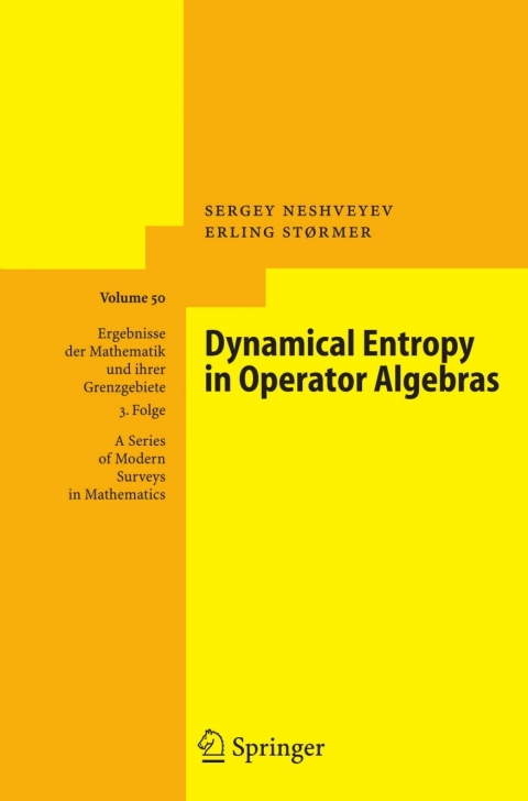 Cover image for book Dynamical Entropy in Operator Algebras
