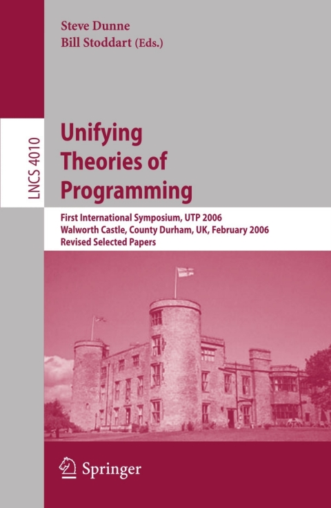 Cover image for book Unifying Theories of Programming