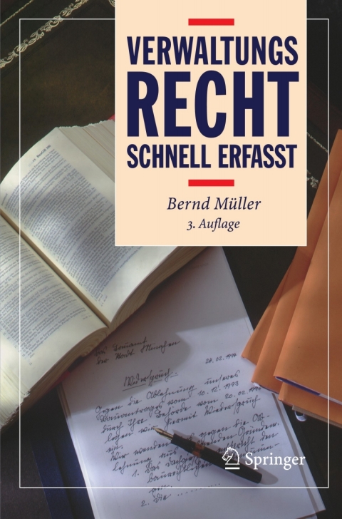Cover image for book Verwaltungsrecht - Schnell erfasst