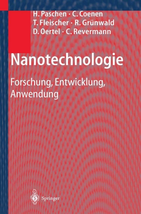 Cover image for book Nanotechnologie
