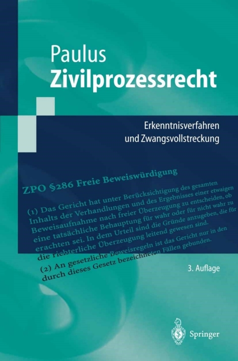 Cover image for book Zivilprozessrecht