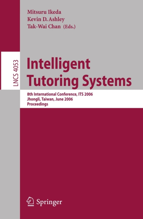 Cover image for book Intelligent Tutoring Systems