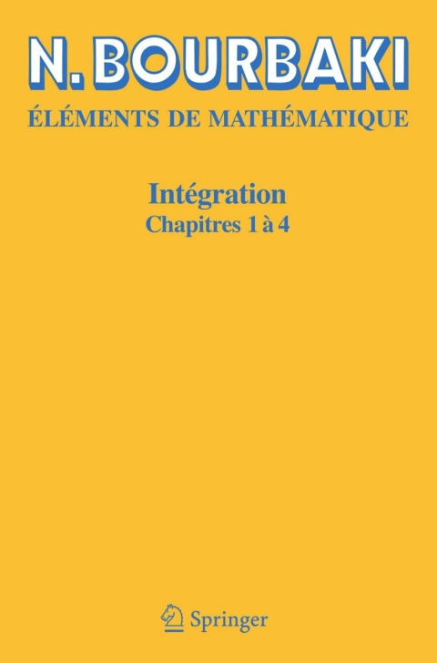 Cover image for book Intégration