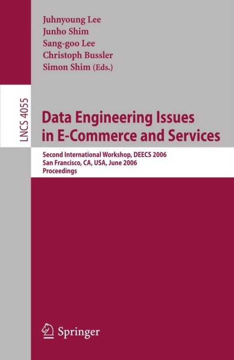 Cover image for book Data Engineering Issues in E-Commerce and Services
