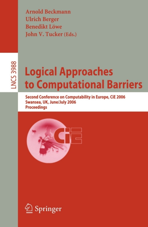 Cover image for book Logical Approaches to Computational Barriers