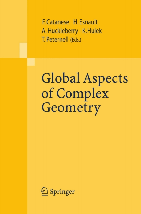 Cover image for book Global Aspects of Complex Geometry