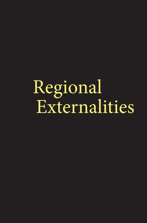 Cover image for book Regional Externalities