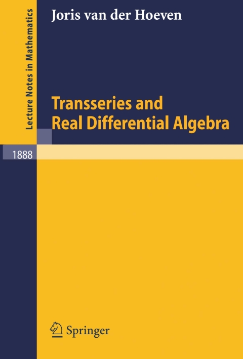 Cover image for book Transseries and Real Differential Algebra