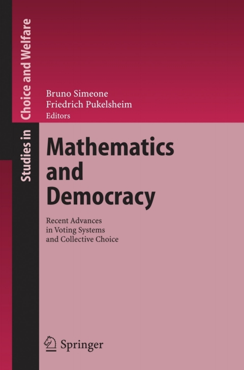 Cover image for book Mathematics and Democracy