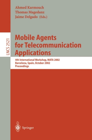 Mobile Agents for Telecommunication Applications