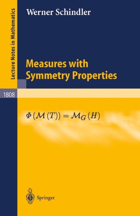 Cover image for book Measures with Symmetry Properties