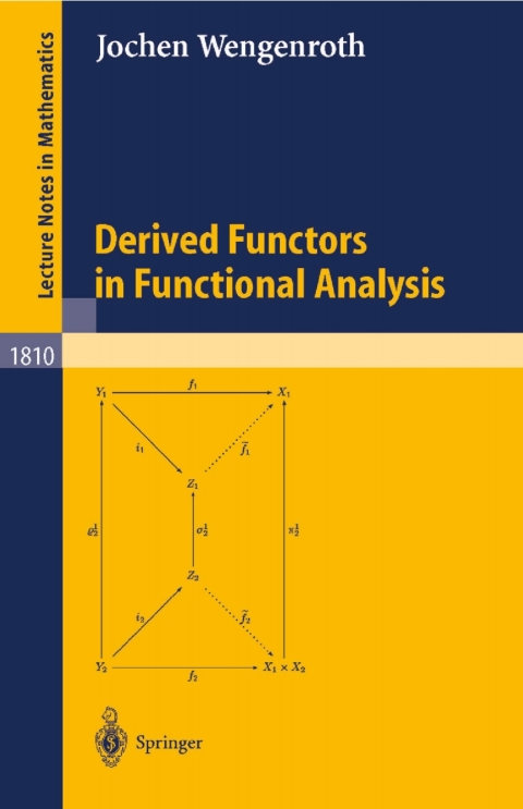 Cover image for book Derived Functors in Functional Analysis