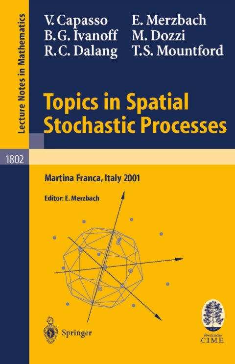 Cover image for book Topics in Spatial Stochastic Processes