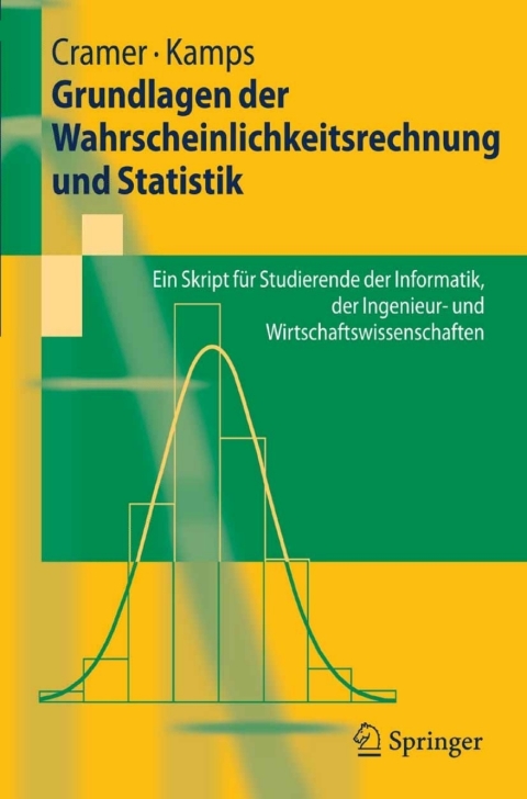 Cover image for book Grundlagen der Wahrscheinlichkeitsrechnung und Statistik