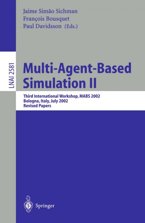 Cover image for book Multi-Agent-Based Simulation II