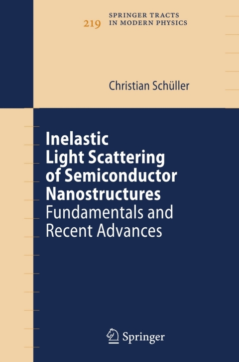 Cover image for book Inelastic Light Scattering of Semiconductor Nanostructures