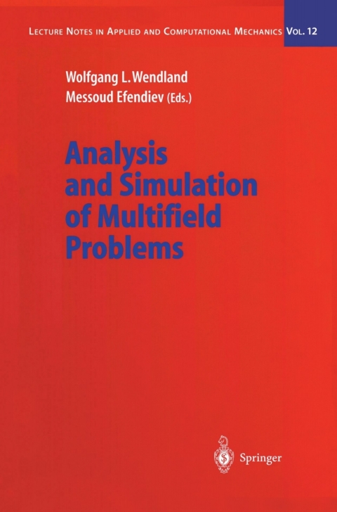 Cover image for book Analysis and Simulation of Multifield Problems