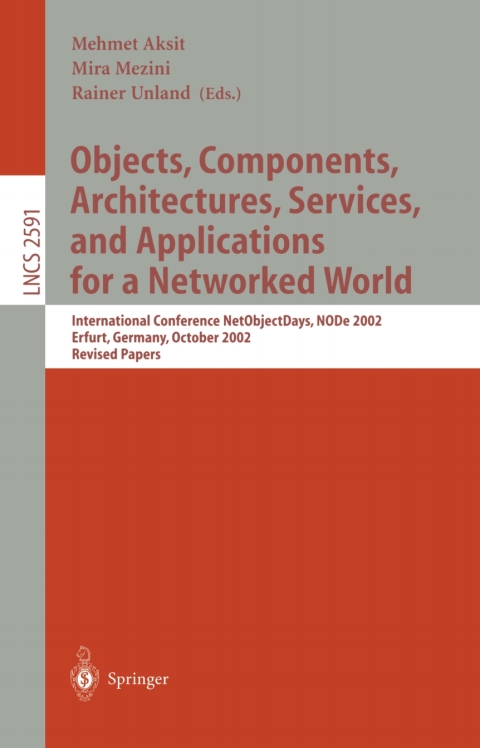 Cover image for book Objects, Components, Architectures, Services, and Applications for a Networked World