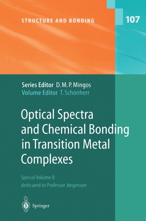 Cover image for book Optical Spectra and Chemical Bonding in Transition Metal Complexes