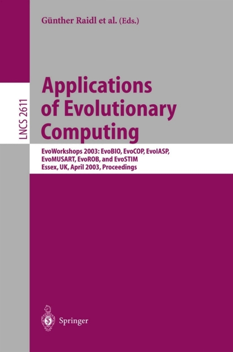 Cover image for book Applications of Evolutionary Computing