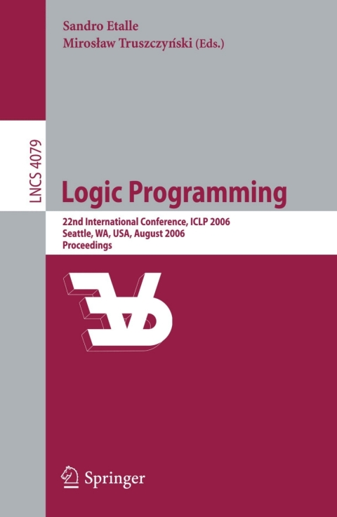 Cover image for book Logic Programming