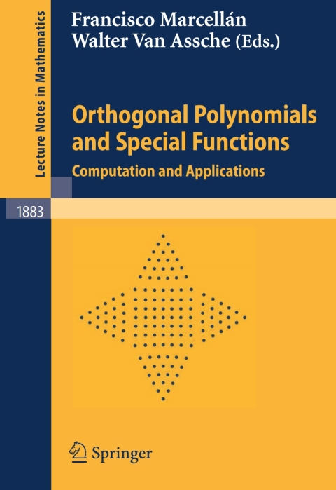 Cover image for book Orthogonal Polynomials and Special Functions