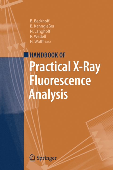 Cover image for book Handbook of Practical X-Ray Fluorescence Analysis