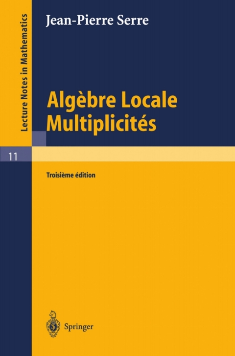 AlgÃ¨bre Locale, MultiplicitÃ©s 
