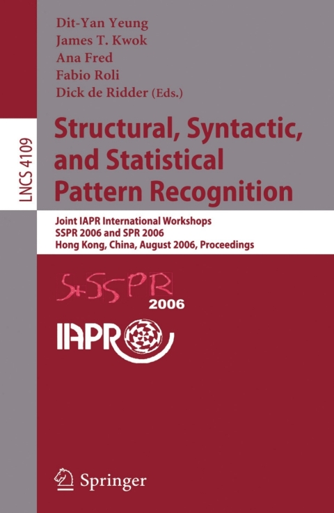 Cover image for book Structural, Syntactic, and Statistical Pattern Recognition