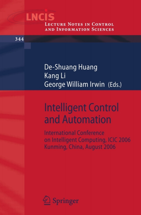 Cover image for book Intelligent Control and Automation