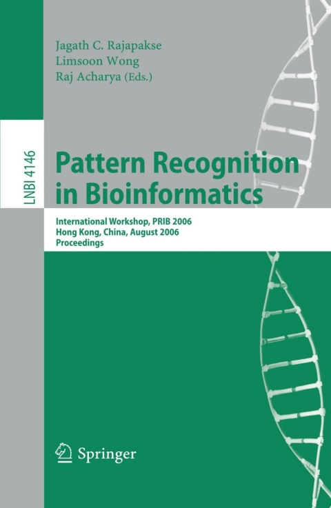Cover image for book Pattern Recognition in Bioinformatics