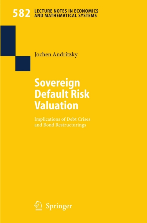 Cover image for book Sovereign Default Risk Valuation