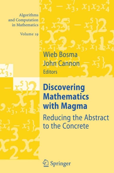 Cover image for book Discovering Mathematics with Magma