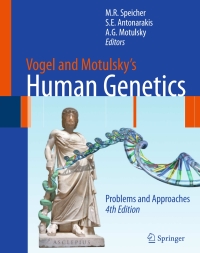 Imagen de portada: Vogel and Motulsky's Human Genetics 4th edition 9783540376538