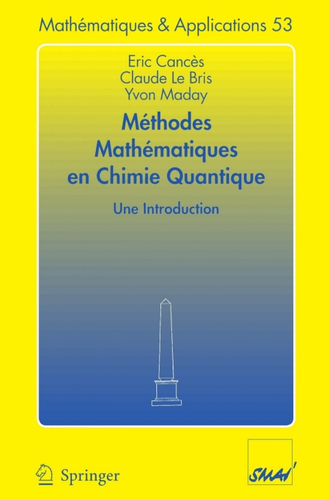 Cover image for book Méthodes mathématiques en chimie quantique. Une introduction