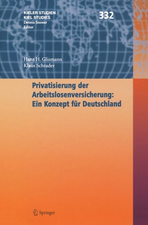 Cover image for book Privatisierung der Arbeitslosenversicherung: Ein Konzept für Deutschland